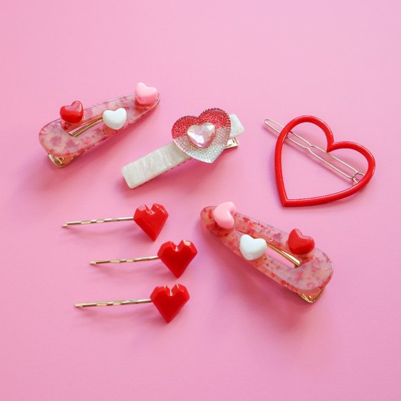 Accessories - Custom DIY Hair Clips - All Things Hearts